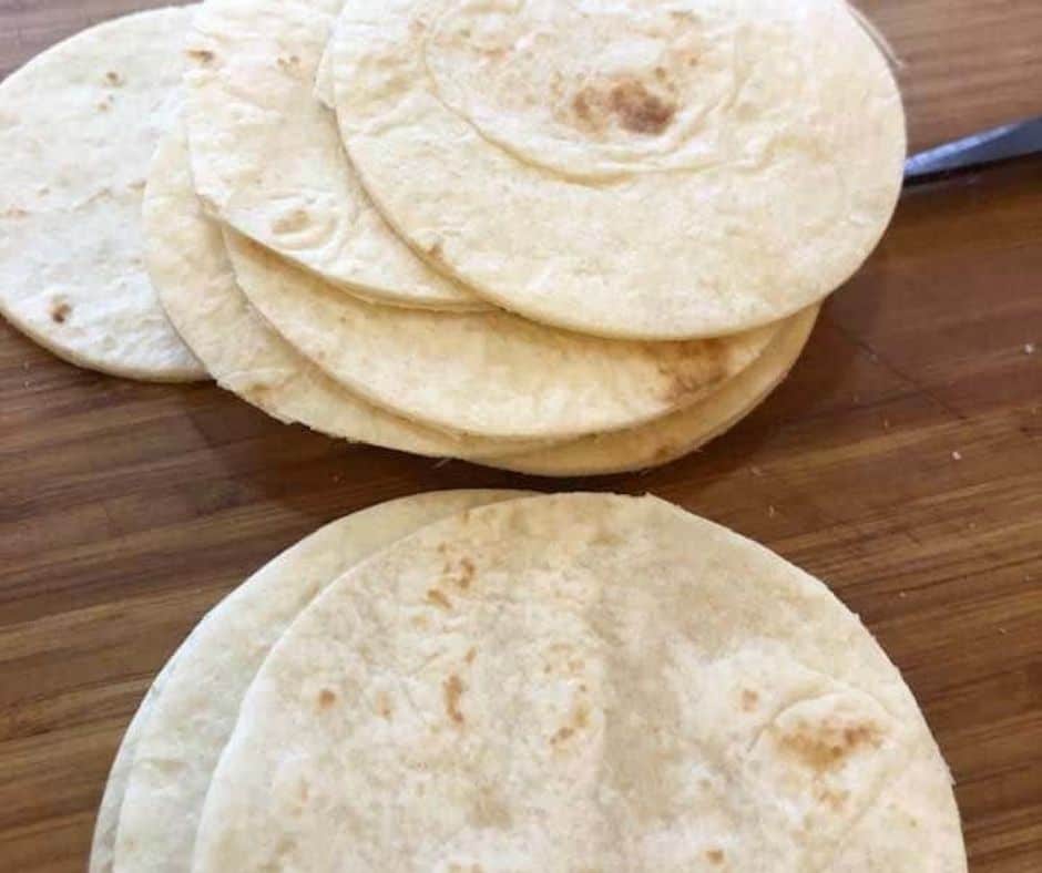 Air Fryer Round Tortilla Chips