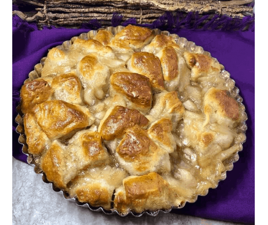 Air Fryer Apple Pie Bubble Up