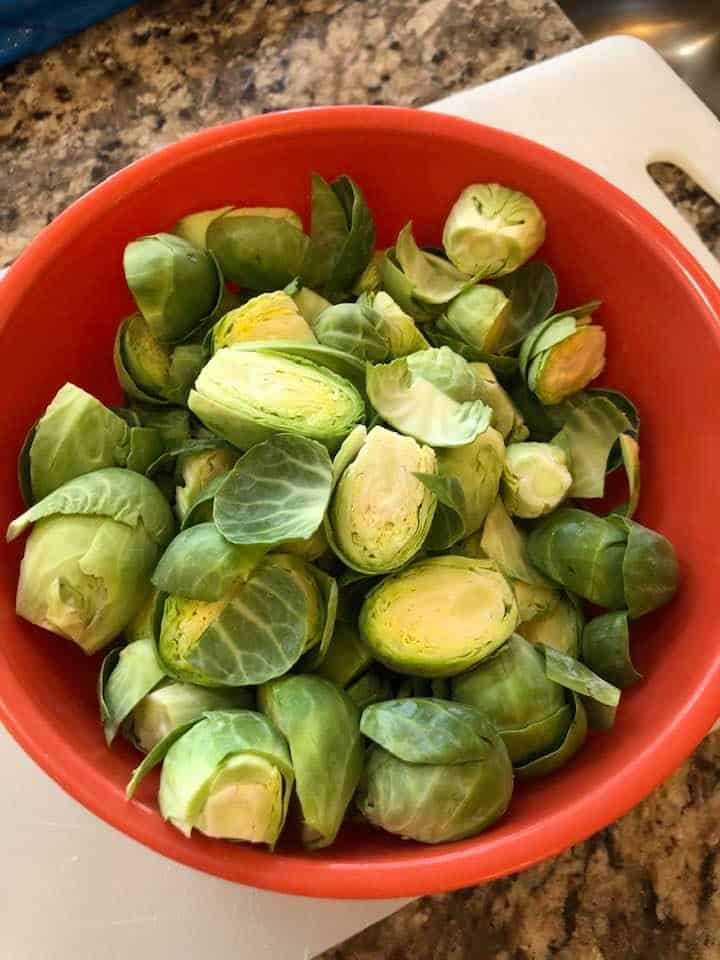 Instant Pot Air Fryer Brussel Sprouts