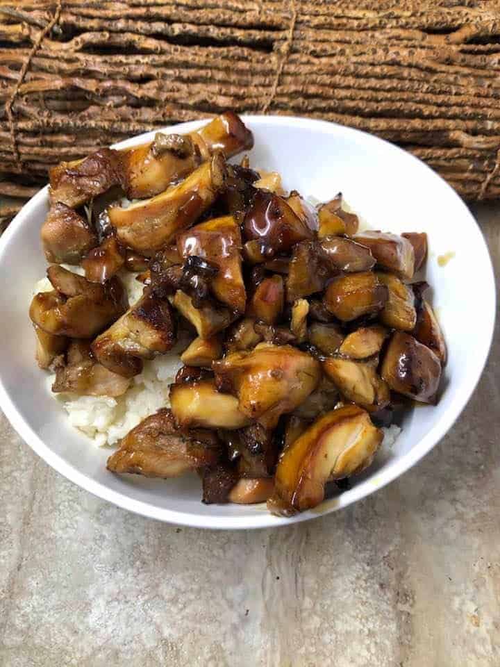 Air Fryer Trader Joe's BBQ Chicken Teriyaki