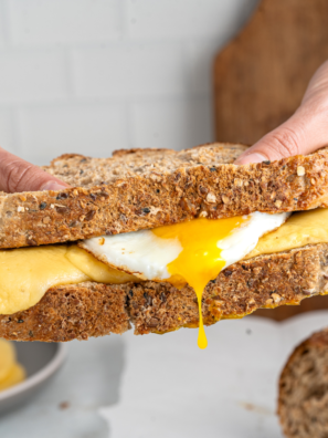 Air Fryer Breakfast Grilled Cheese