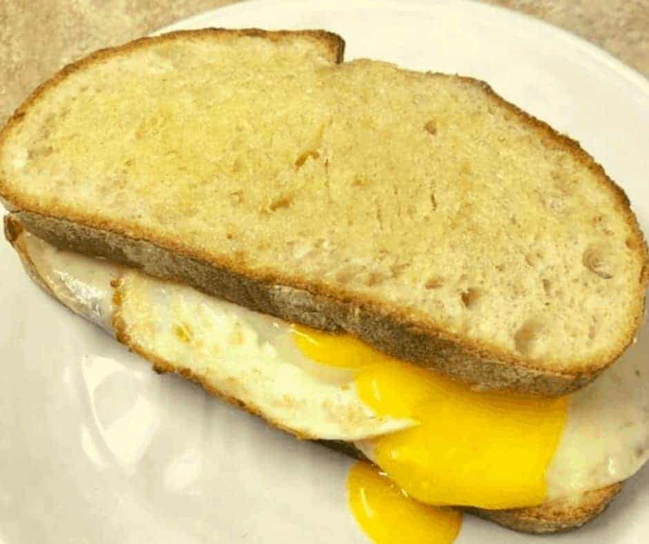 Air Fryer Breakfast Grilled Cheese