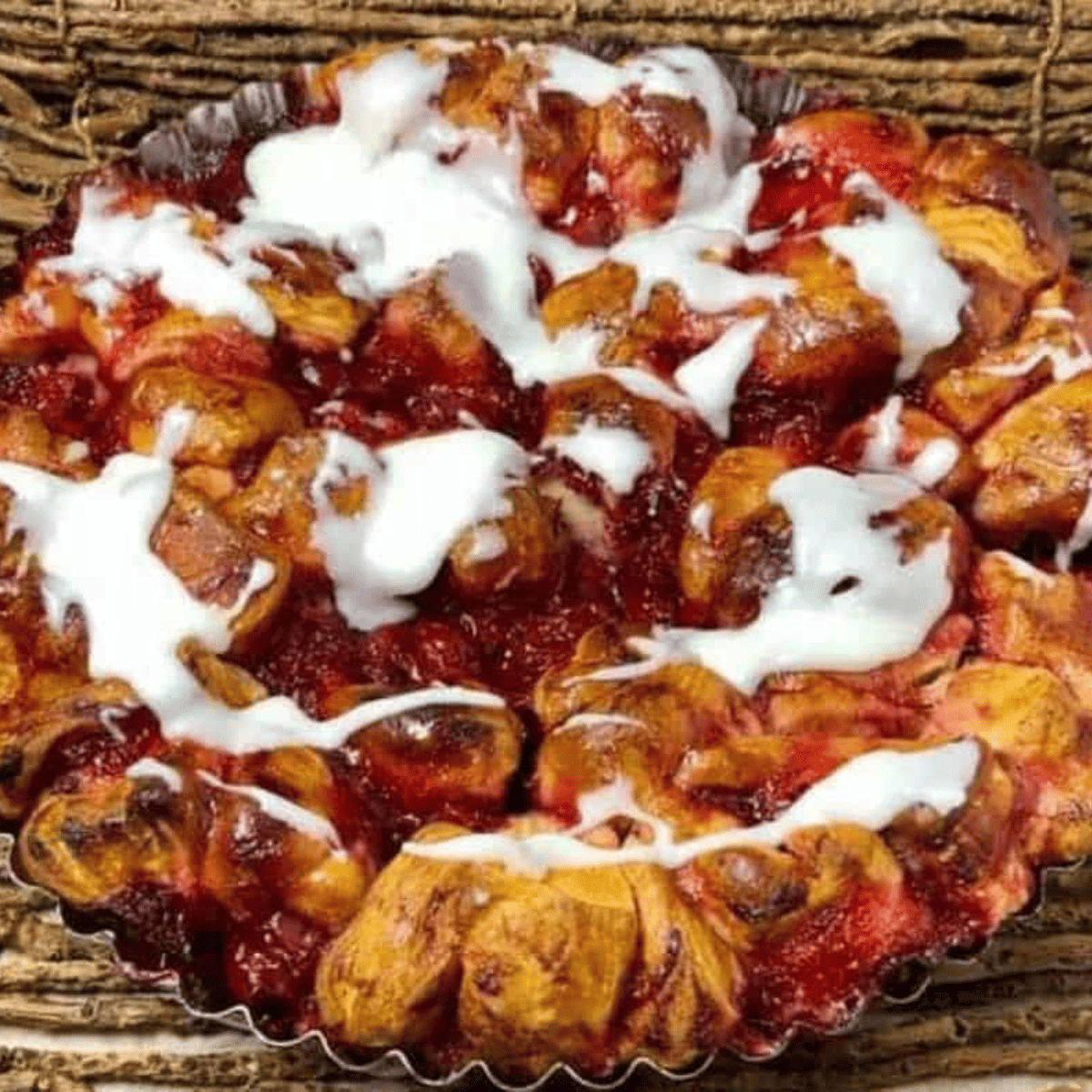 Air Fryer Cherry Pie Bubble Up