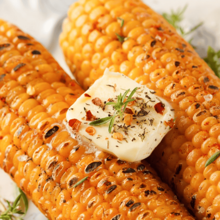 Air Fryer Frozen Corn On The Cob (1)