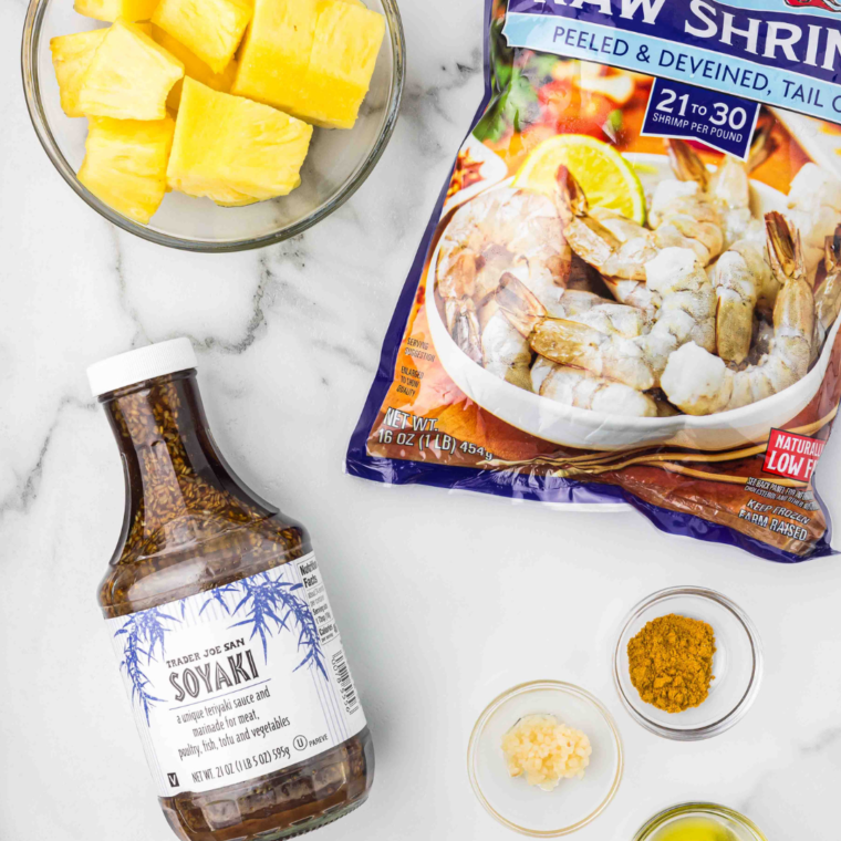 Air Fryer Shrimp Skewers