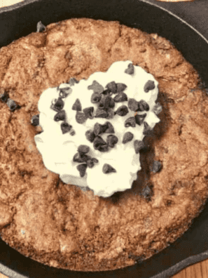 Air Fryer Skillet Brownies