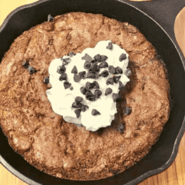 Air Fryer Skillet Brownies