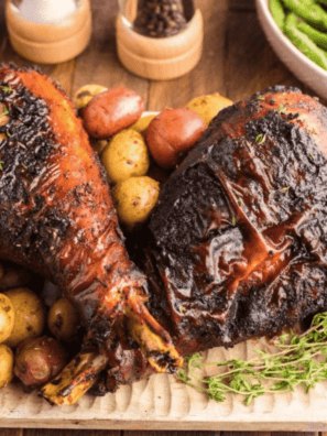 Air Fryer Turkey Legs (2)