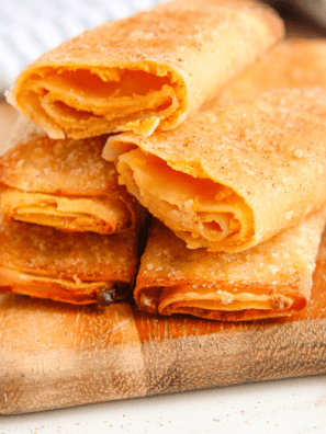 Pumpkin Pie Egg Rolls