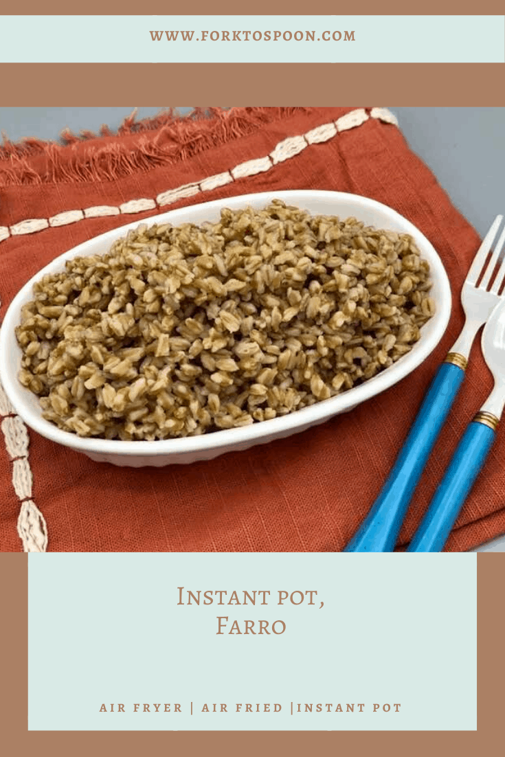 Instant Pot Farro