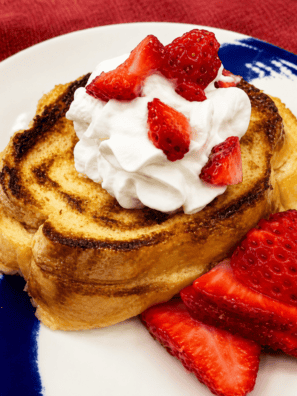 Stuffed French Toast with Strawberries