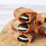 Air Fryer Bacon Wrapped Oreos