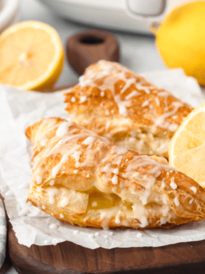 Air Fryer Lemon Turnovers