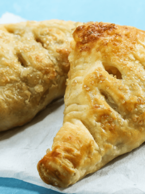 Air Fryer Peach Turnovers