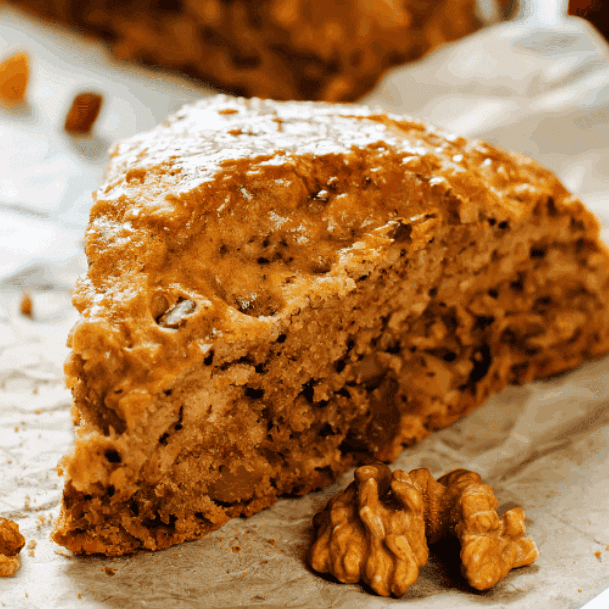 Air Fryer Pumpkin Raisin Scones