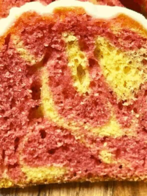 Air Fryer Raspberry Lemon Quick Bread