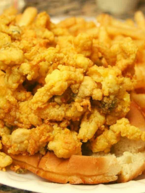Air Fryer Fried Clams