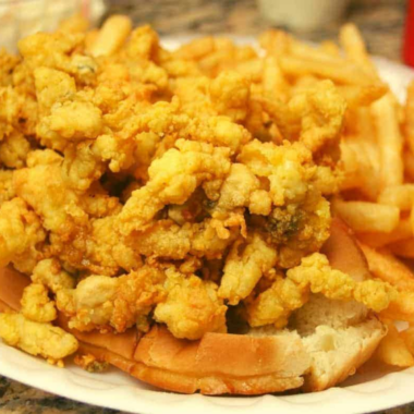 Air Fryer Fried Clams