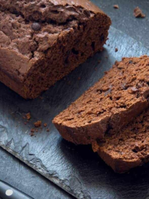 Air Fryer Chocolate Pound Cake