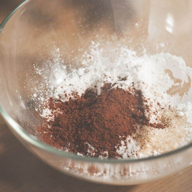 Air Fryer Chocolate Pound Cake