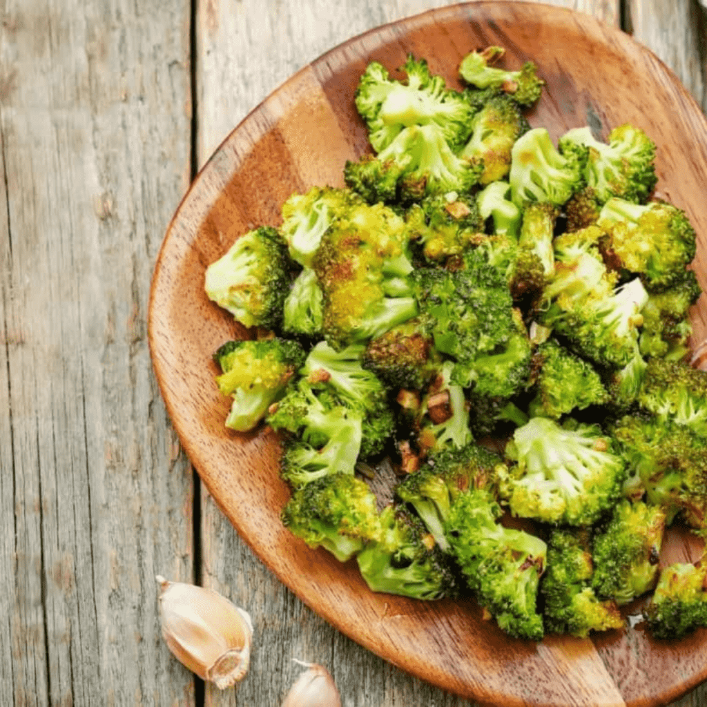 Air Fryer Roasted Broccoli