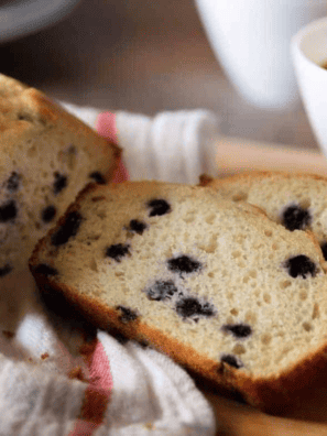 Air Fryer Blueberry Pound Cake