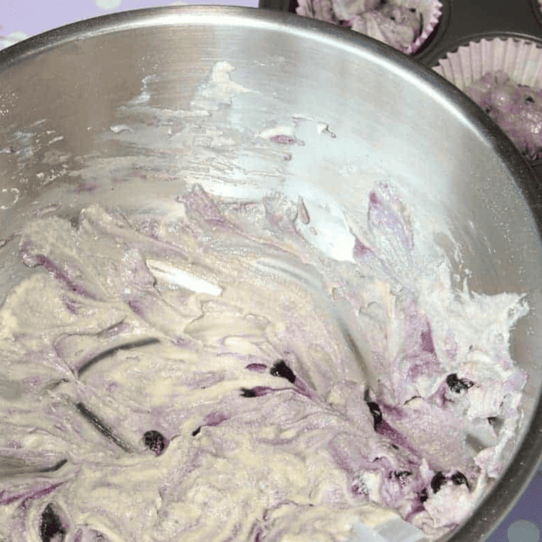Air Fryer Blueberry Pound Cake