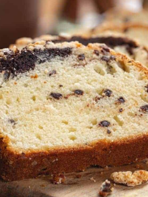 Air Fryer Chocolate Swirl Quick Bread