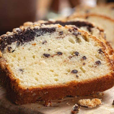 Air Fryer Chocolate Swirl Quick Bread