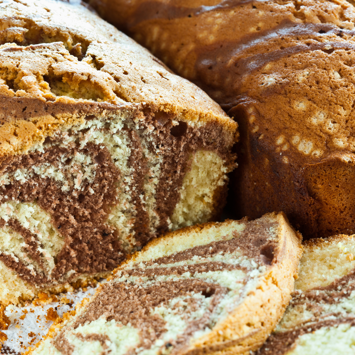 Air Fryer Chocolate Swirl Quick Bread