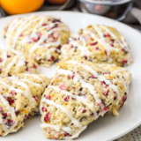 Air Fryer Cranberry Orange Scones