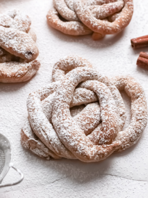 Skip the long fair lines and the $10 price tag — these Air Fryer Funnel Cakes bring all the crispy, golden, powdered-sugar magic of the carnival straight to your kitchen! Ready in just 20 minutes with a fraction of the oil, this easy homemade recipe will have you wondering why you ever waited for state fair season.