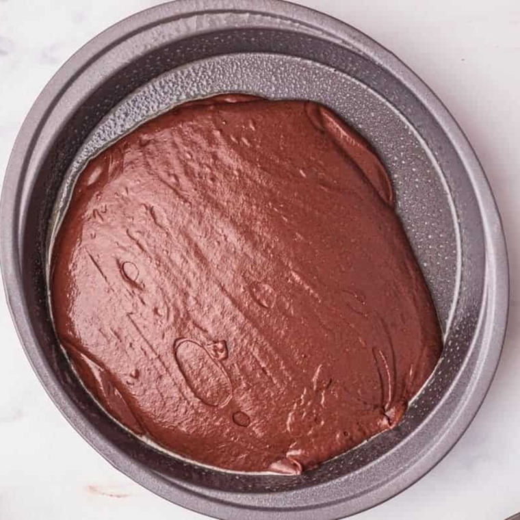 Air Fryer Homemade Devil’s Food Cake
