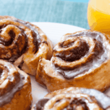 Easy Air Fryer Cinnamon Rolls from Frozen Bread Dough