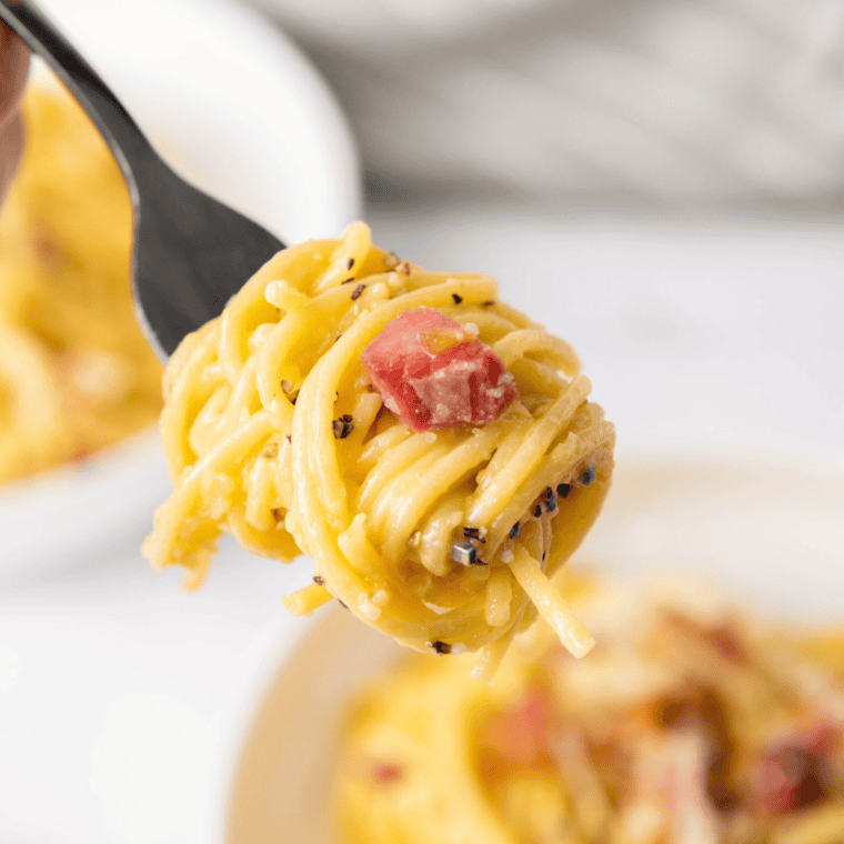 Homemade Instant Pot Pasta Roni with pasta simmered in a creamy cheese sauce and topped with parsley.