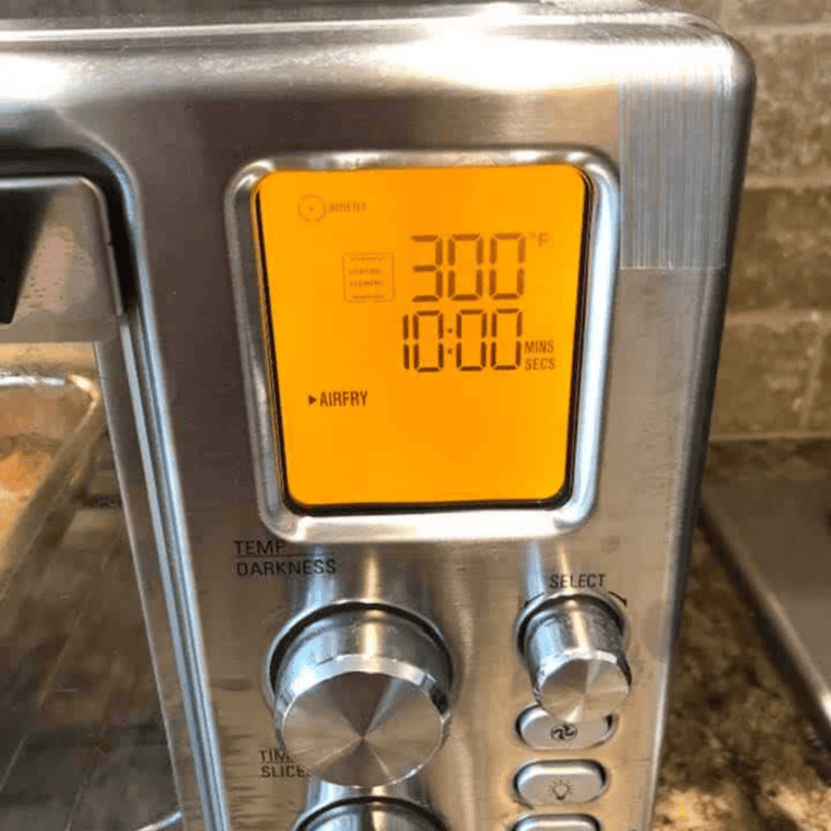 Air Fryer Blueberry Cheesecake  