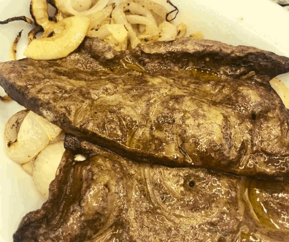 Air Fryer Old-Fashioned Liver and Onions