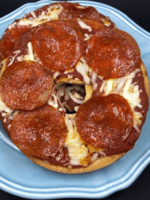 Air Fryer Pizza Bagels