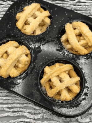 Air Fryer Mini Muffin Tin Apple Pies