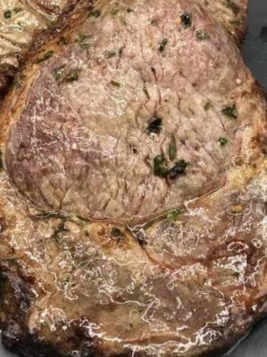 Air Fryer Rib Eye Steak