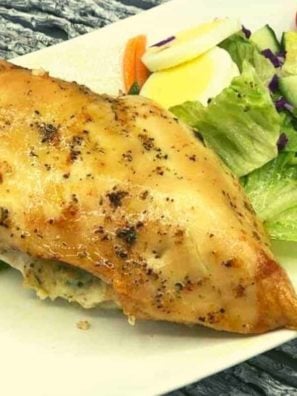 Air Fryer Stuffed Chicken breasts