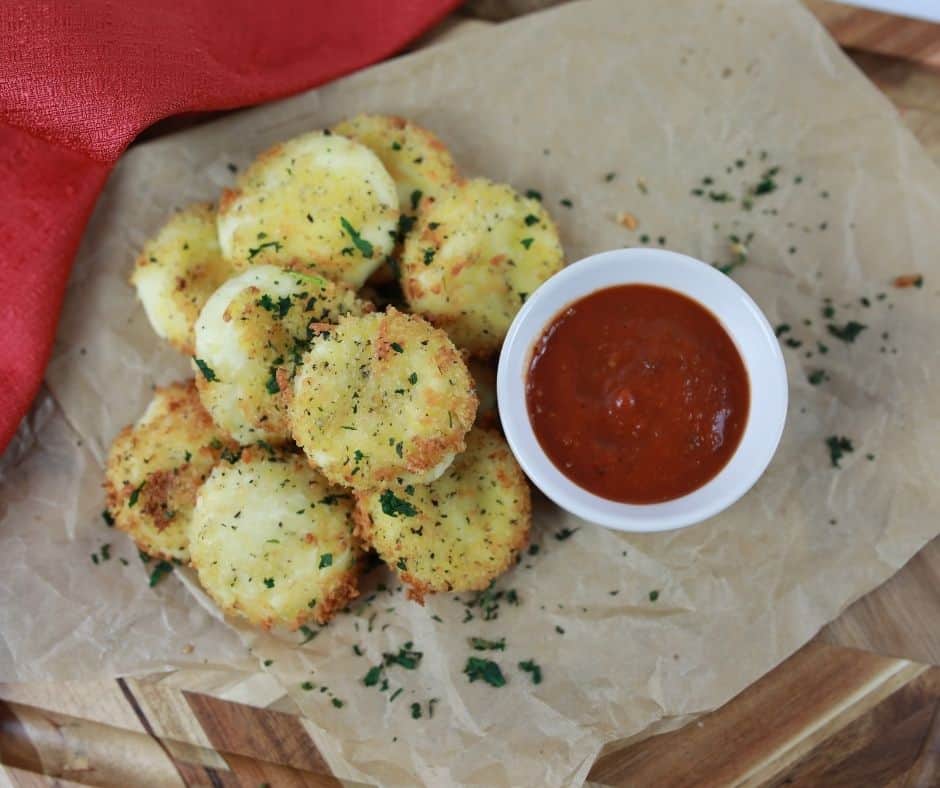 Air Fryer Babybel Cheese