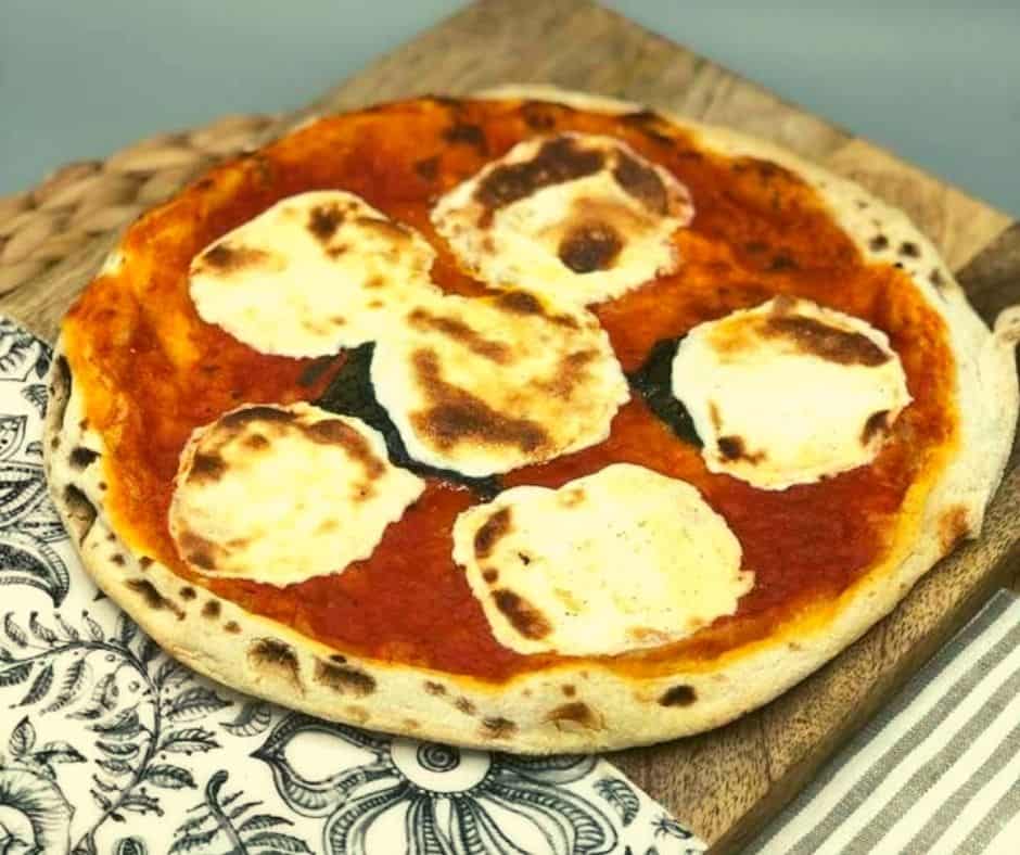 Air Fryer Margherita Pizza