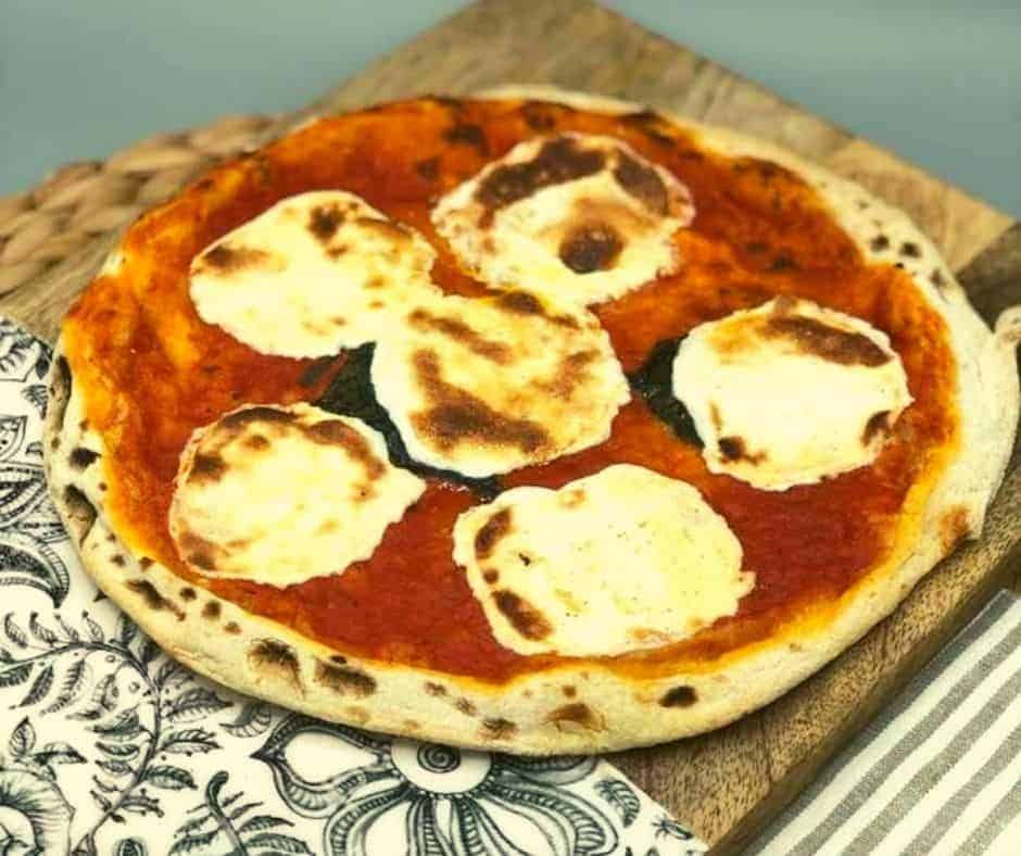 Air Fryer Margherita Pizza