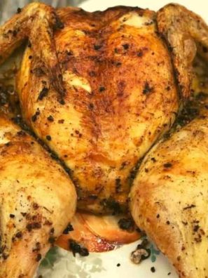 Air Fryer Spatchcock Chicken