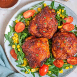 air fryer bbq chicken thighs