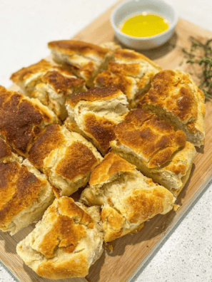 air fryer focaccia bread