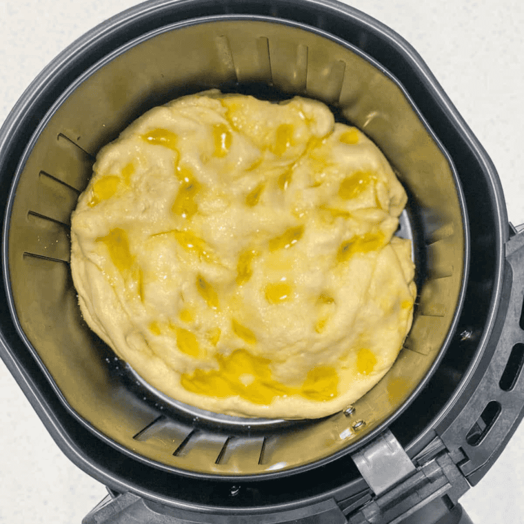 air fryer focaccia bread