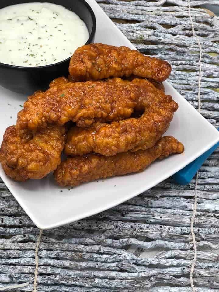 Air Fryer Copycat Wingers Sticky Chicken Fingers