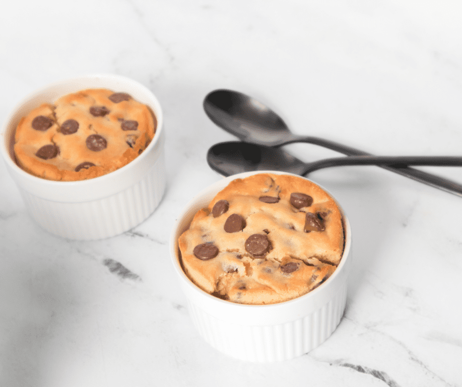 Air Fryer Chocolate Chip Cookie in A Cup